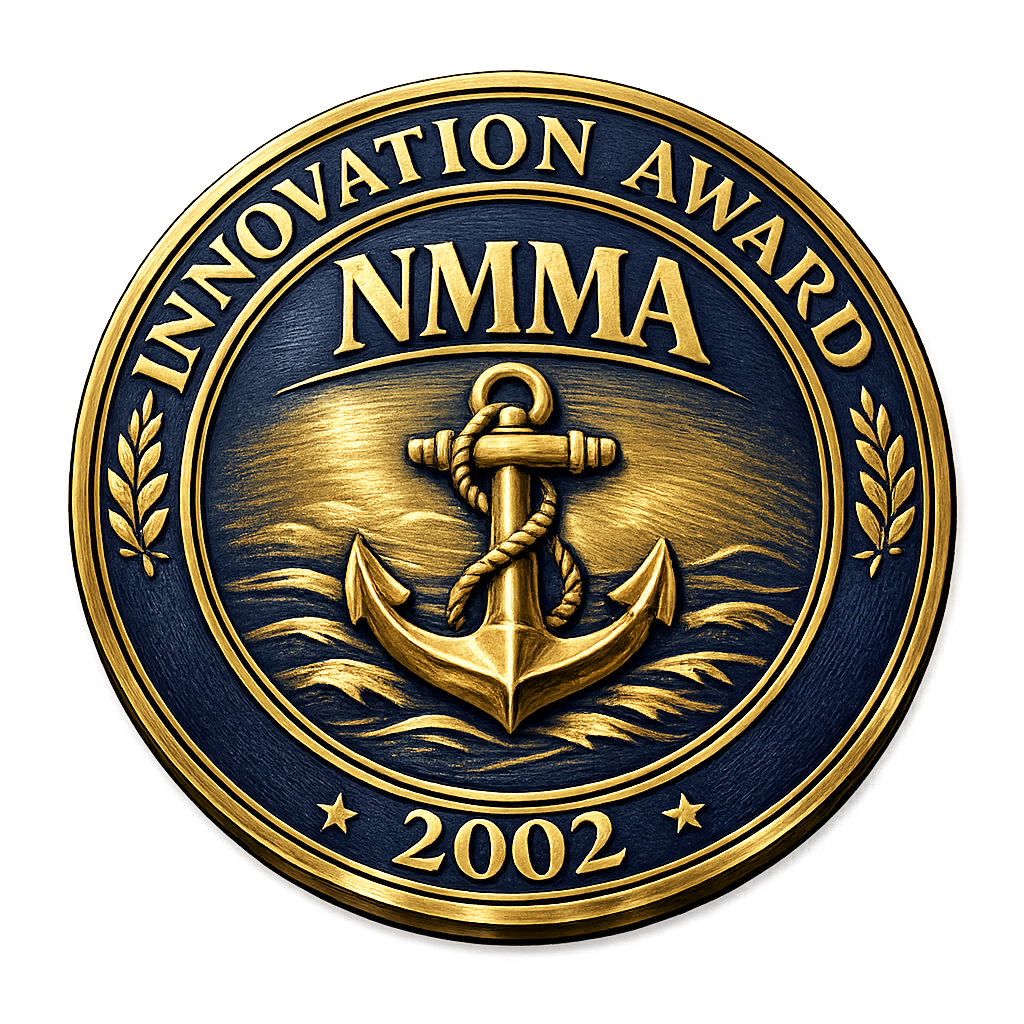 NMMA Innovation Award 2002 medallion